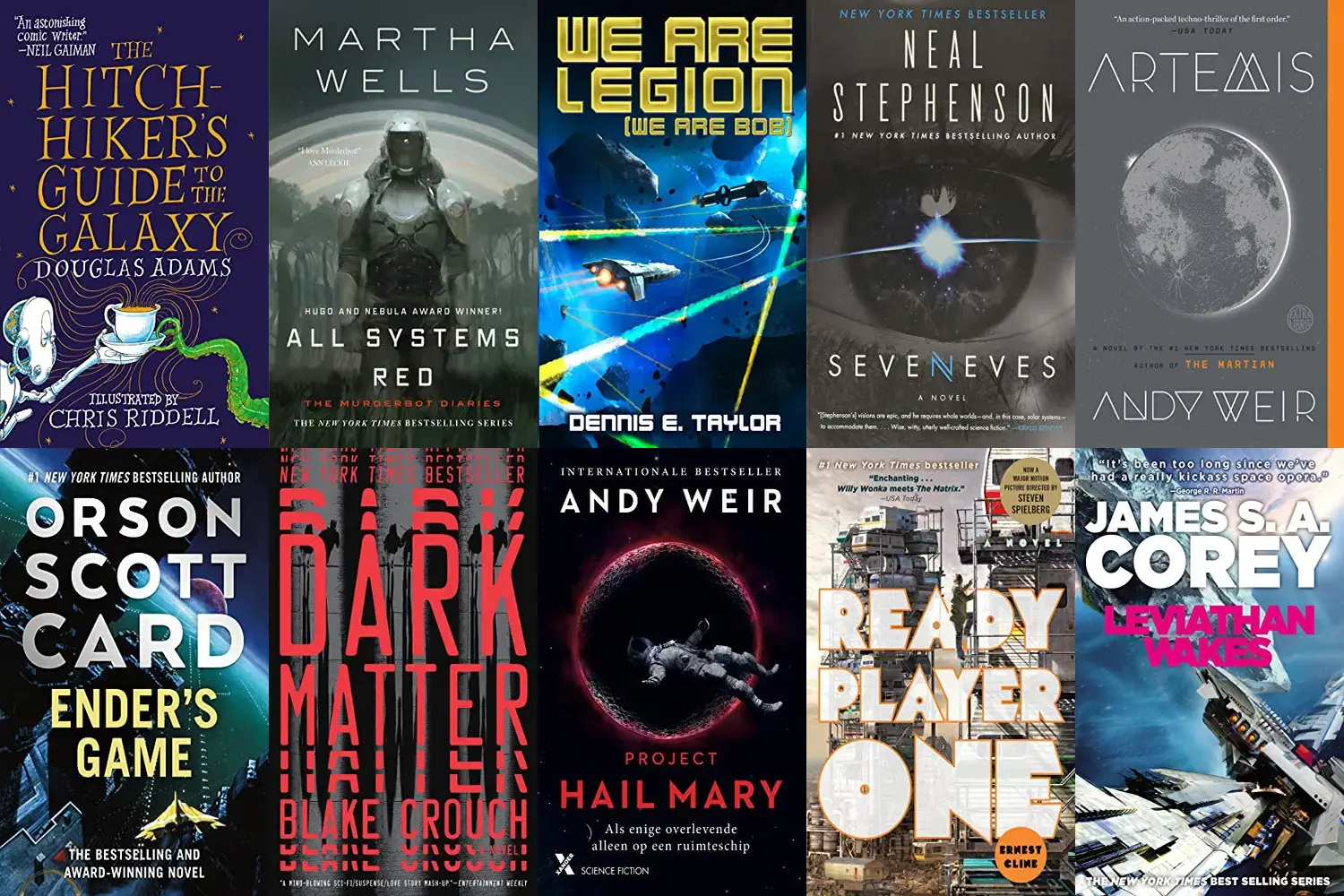 Books like The Martian by Andy Weir