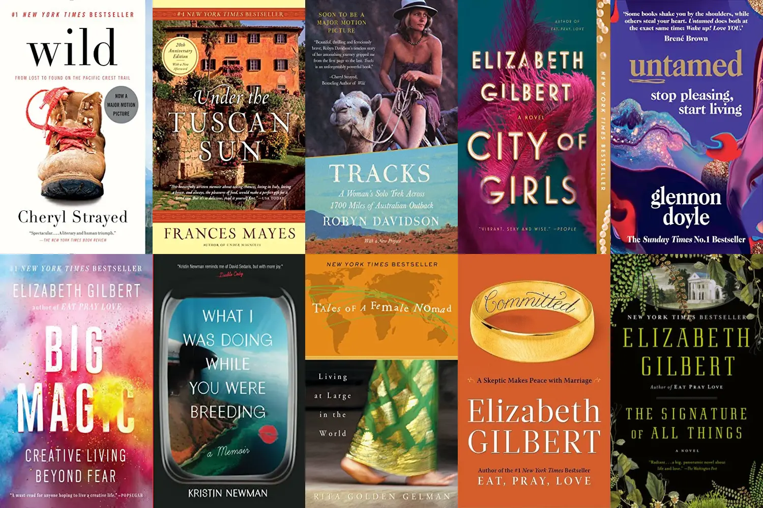 Books like Eat Pray Love: One Womans Search For Everything by Elizabeth  Gilbert