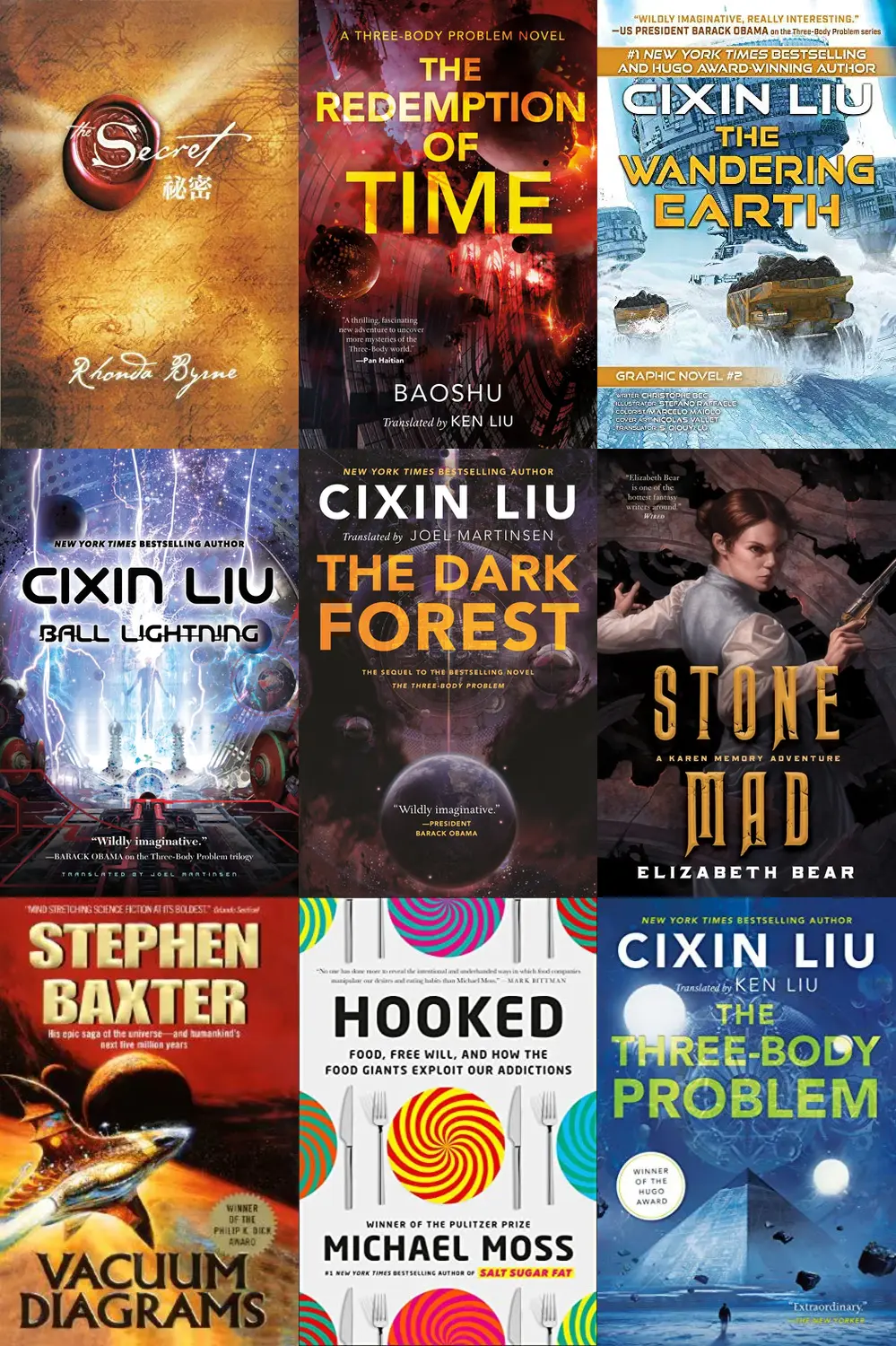 If I liked Death's End (Remembrance of Earth's Past) by Liu Cixin, what  should I read