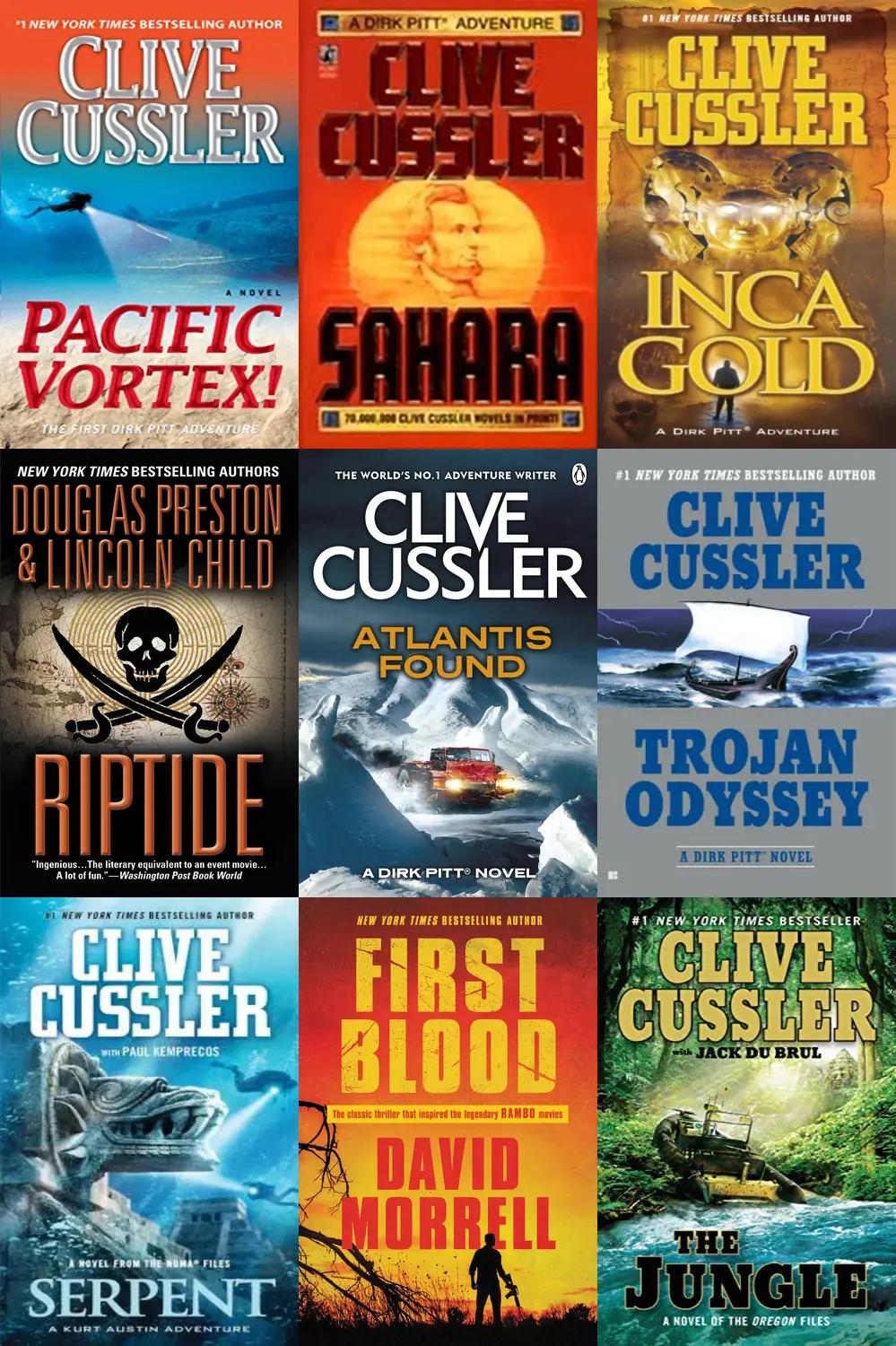 If I liked Raise the Titanic! (Dirk Pitt) by Clive Cussler, what should I  read next?