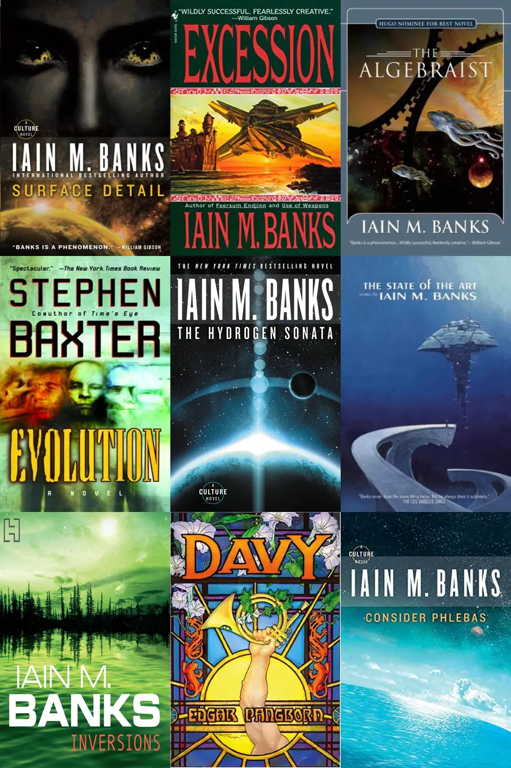 Iain M. Banks Culture Novels by Comic Crits : r/printSF