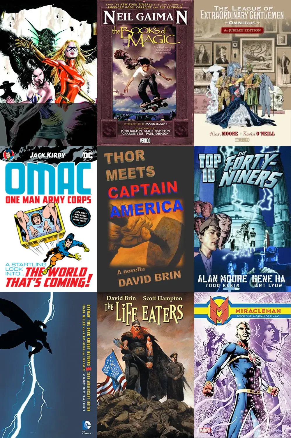 liked Top The Forty-Niners by Alan Moore, what should I read