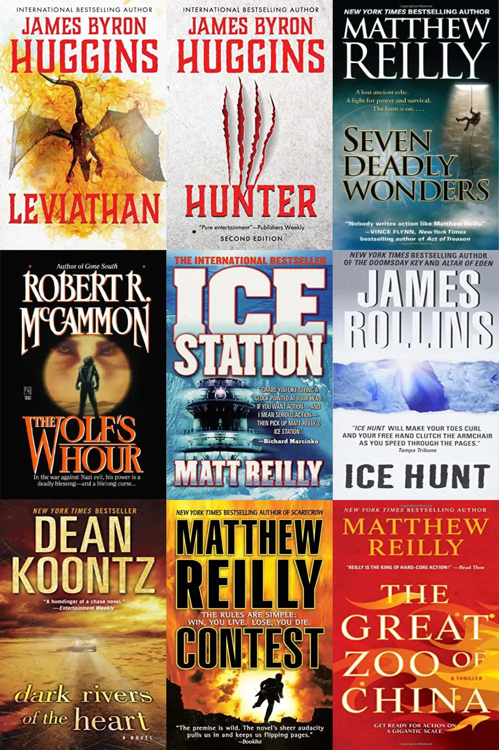 If I liked Temple by Matthew Reilly, what should I read next?