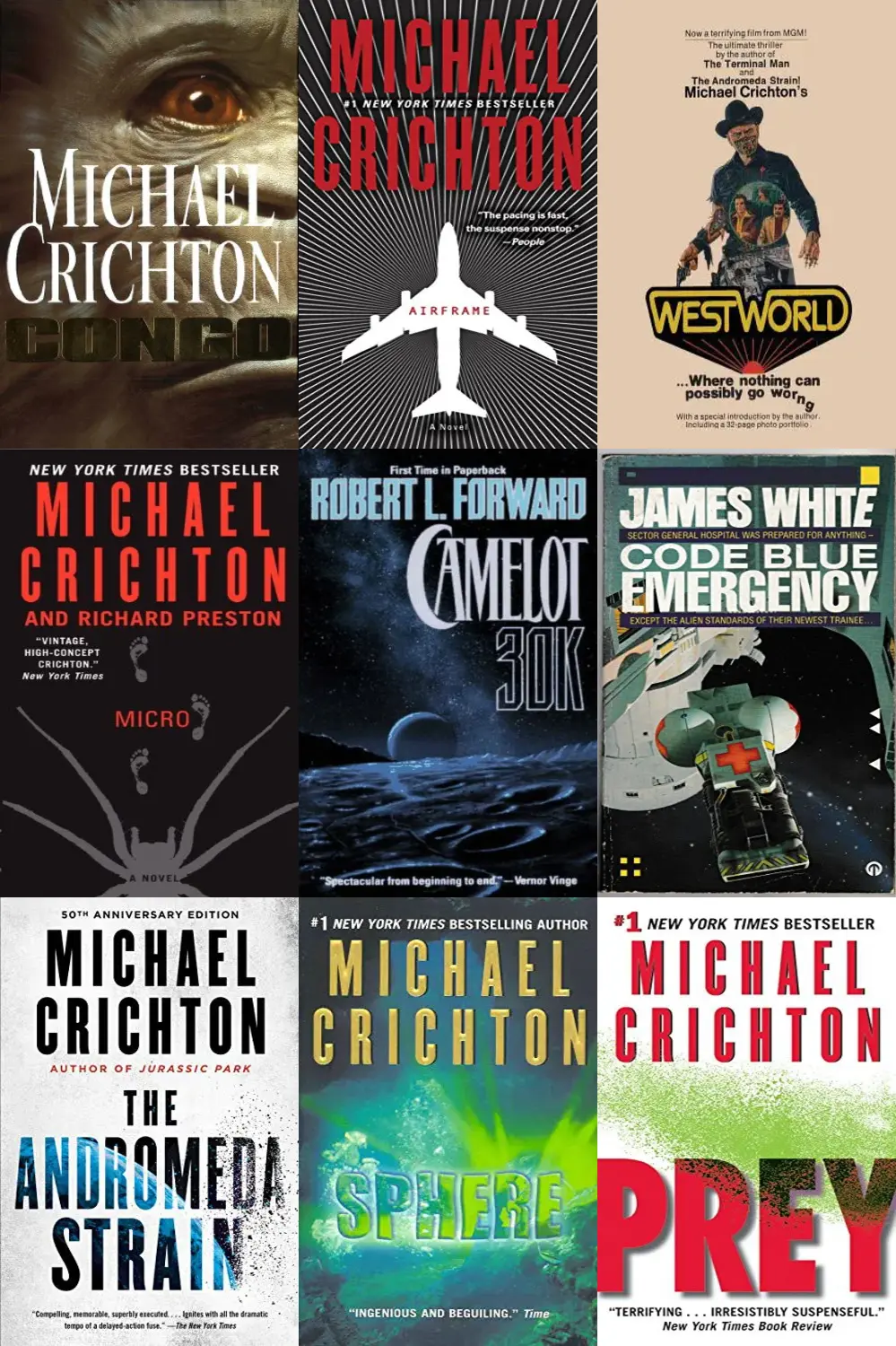  The Terminal Man: 9780804171298: Crichton, Michael: Books